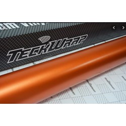 Fólie -EU- ORANŽOVÁ CHROMOVÁ MATNÁ se vzduchovody 1000x1520mm