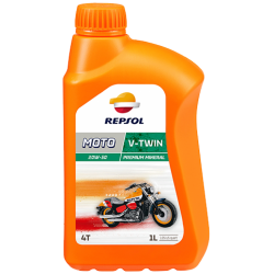 Olej -REPSOL- V-TWIN 20W50 4T 1L