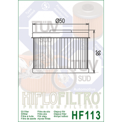 Olejový filtr -HIFLO FILTRO- HF113