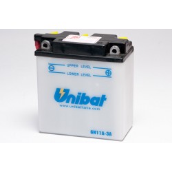 Baterie -UNBAT- 11Ah 6V provozuschopná 6N11A-3A