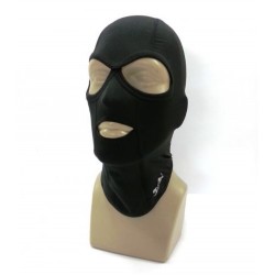 Kukla -Bars- černá, se třemi otvory, univerzální velikost