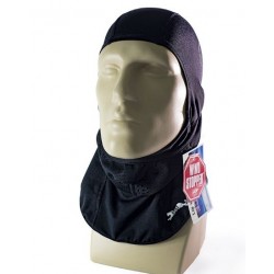 Kukla -Bars- černá, s jedním otvorem pro oči, wind stoper dvoudílná, univerzální velikost