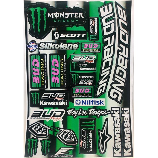 STICKERS SET -EU- MONSTER SILKOLENE SCOTT 4487