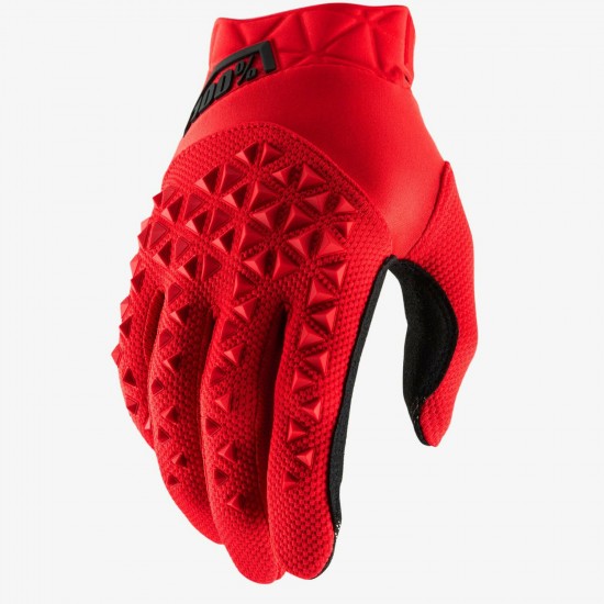 Gloves -100- MATIC, red