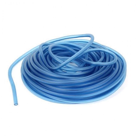 Fuel hose  -BL- blue transparent Ф internal= 8mm, Ф external=11mm