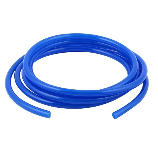 Fuel hose  -BL- blue transparent Ф internal= 10mm, Ф external=14mm