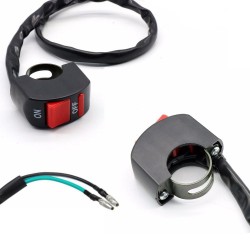 Tlačítko -EU- ON/OFF kill switch univerzální pro řídítka 22mm