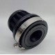 Vzduchový filtr -EU- SPORT JUNYA připojení s adaptéry=28,35,47mm, výška 55mm, černý