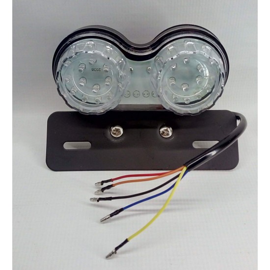 Universal stop light  -EU- diode, model 4646, double, with blinkers function