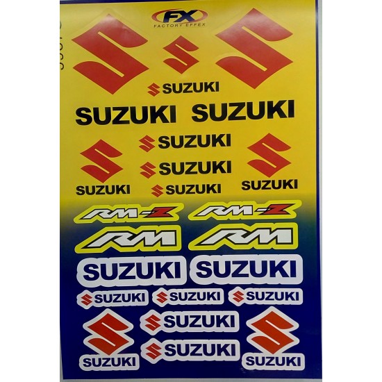 Stickers set -EU- 300x440mm SUZUKI, model 4679
