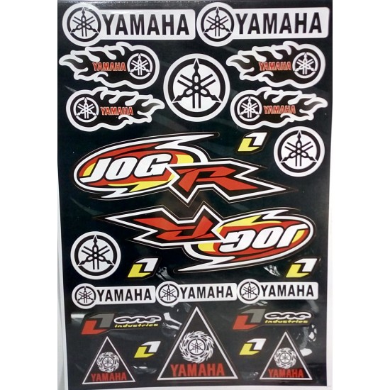Stickers set -EU- 300x440mm YAMAHA JOG R