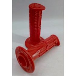 Gripy -EU- 22mm / 24mm styl domlno, cerven