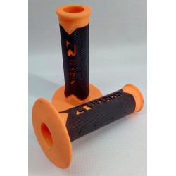Gripy -EU- 22mm / 22mm na ATV, SHARK RACING, oranžové