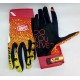 Gloves -EU- 100, red, yellow, orange