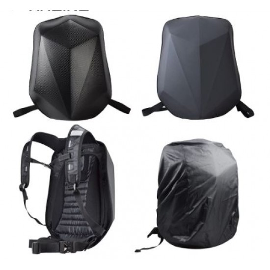 Backpack -ALIEN- racing style, black