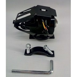 Univerzální světlomet na motorku s denním svícením 12v LED, malý-40mm