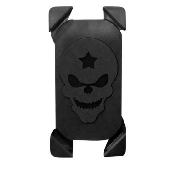 Phone holder -EU- universal, with skull