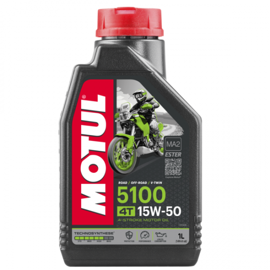OIL -MOTUL- 5100 15W50 4T 1L