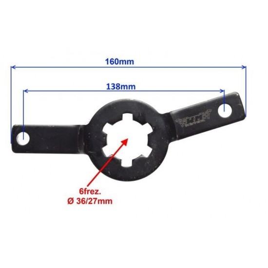 Variator pulley holder -WM- Minarelli 50 cc 2-stroke vertical (type CW)