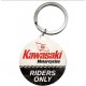 Keychain -WM- KAWASAKI riders only
