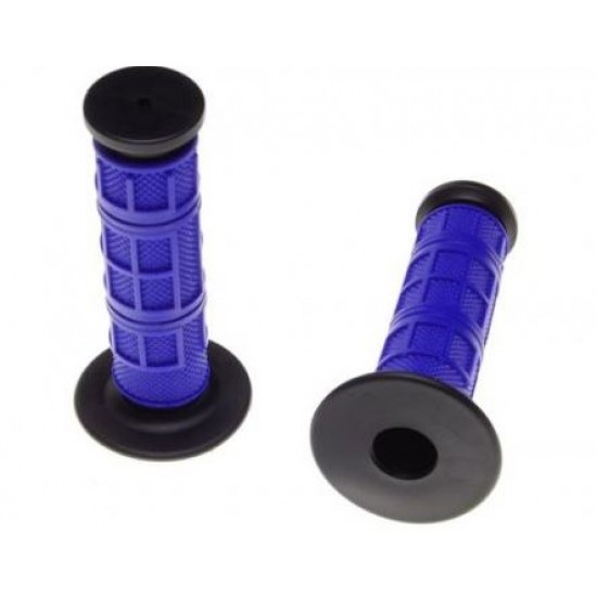Grips -WM- 22mm / 24mm sport style, blue/black