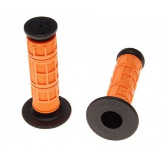 Grips -WM- 22mm / 24mm sport style, orange/black