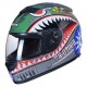 Helmet -AWINA- size XXS, colorful, FULL FACE, model TN0700B-C2