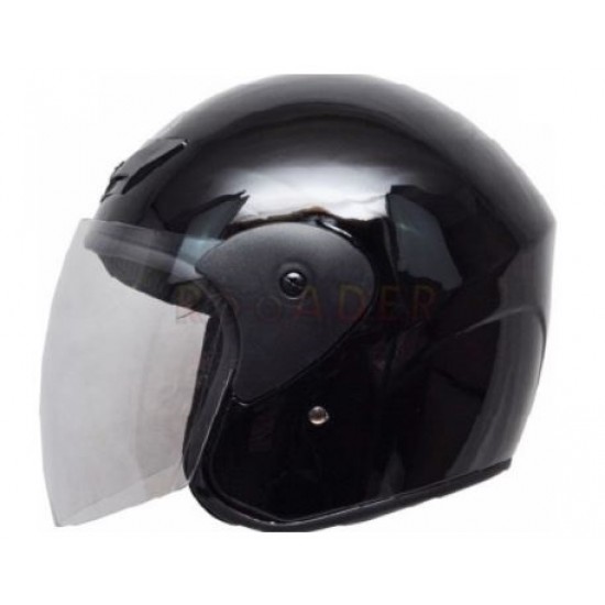 Helmet -AWINA- size XS, black, OPEN FACE, model TN-8661