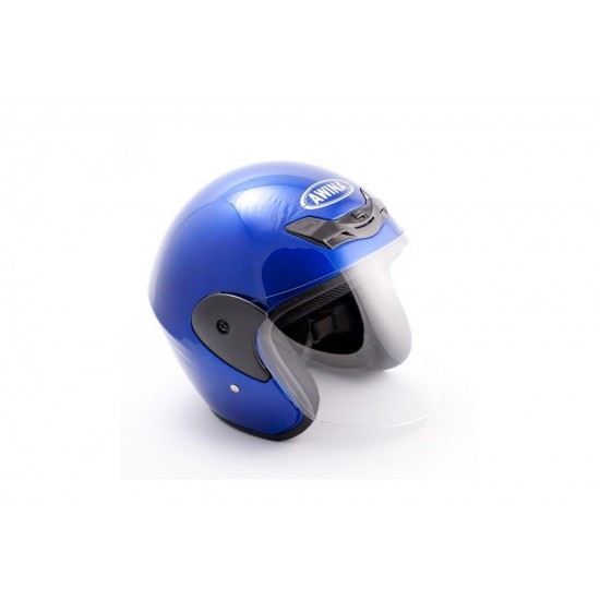 Helmet -AWINA- size XS, blue, OPEN FACE, model TN-8661