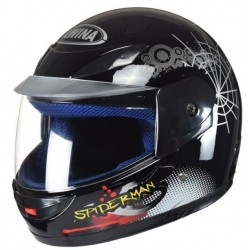 Helma -AWINA- vel. 47-48cm, černý pavouk, CELÝ OBLIČEJ