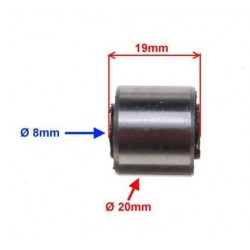 Pouzdro -WM- GY6 50-150cc pro tlumič 8x20x18mm