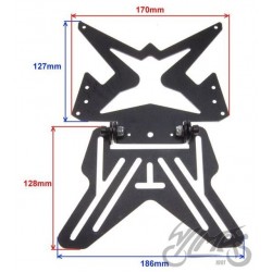 Držák SPZ -WM- univerzální, kód 5152