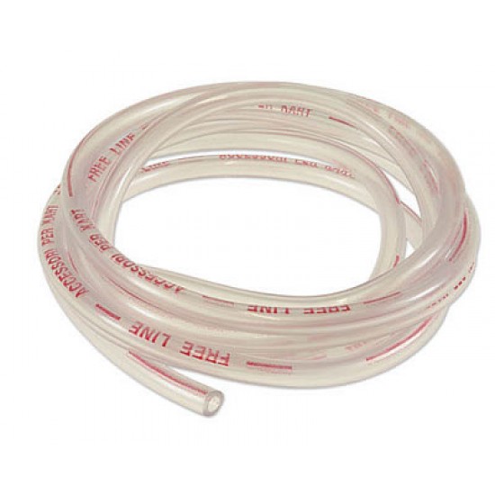 Fuel hose -101 OCTANE- FREE LINE Ф internal= 5mm, Ф external = 9mm, length 1000mm,  transparent