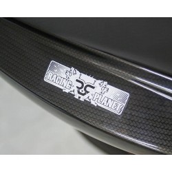 Samolepka -RACING PLANET- 100x30mm bílá