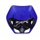 Mask with headlight -EU- universal for motocross, blue, code.5200