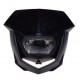 Mask with headlight -EU- universal for motocross, black, code.5205