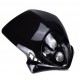 Mask with headlight -EU- universal for motocross, black, code.5209