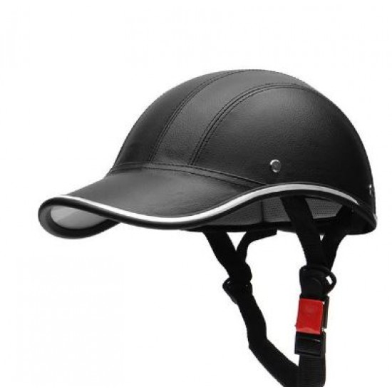 Helmet -EU- baseball cap, black strips, universal size