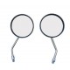 Mirror set -EU- round, chrome, thread-8mm, model 5269