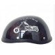 Helmet -eu- Braincap, Black Gloss, Moto