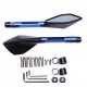Mirrors kit -EU-Bolt-10mm and 8mm Racing Style arm-120mm blue, model 5287
