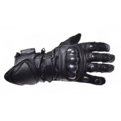 Rukavice -INMOTION- černé, dlouhé, velikost XXL, Kevlar Racing