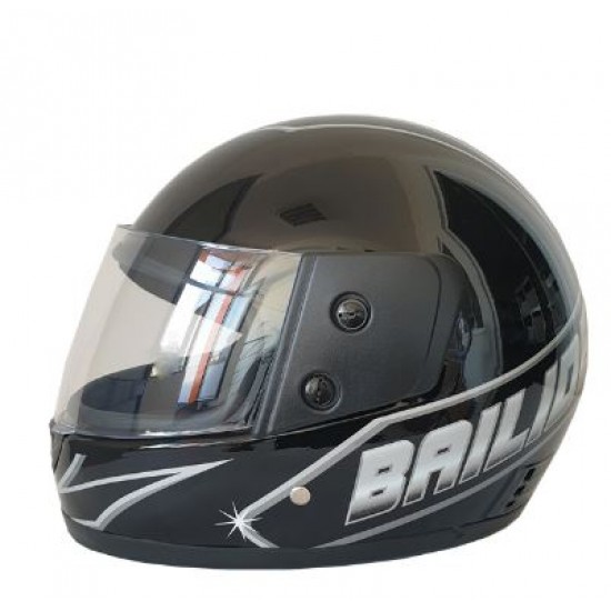 Helmet -BAILIDE- black, FULL FACE, model 825