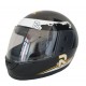 Helmet -Bailide- Black, R graphics, Full Face, model 825