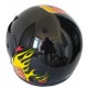 Helmet -EU- black, 59 graphics, children's, model 5369