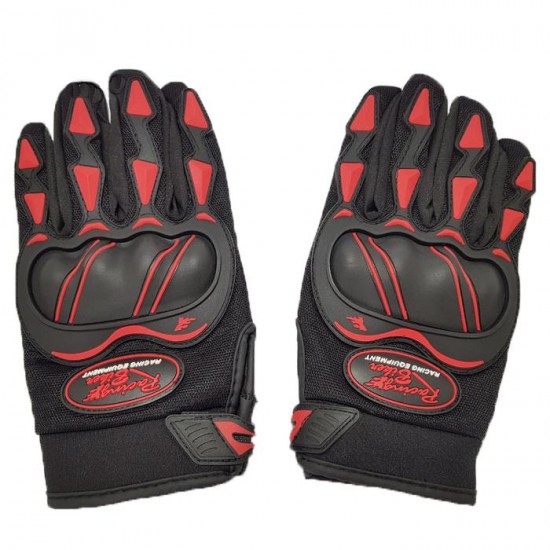 Gloves -Pl- rb 182720, red