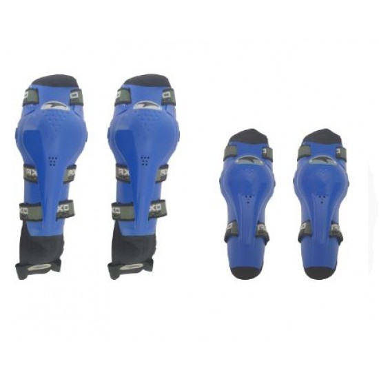 Knee pads and elbow pads set -EU- AXO. blue