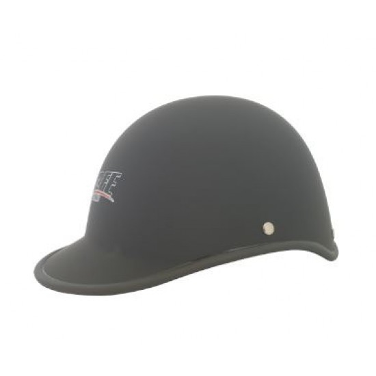 Helmet -Pl -854, Black Matt, Safe with visor