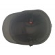 Helmet -Pl -854, Black Matt, Safe with visor