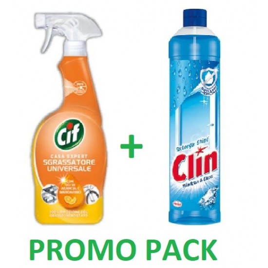 Promo Pack Cif Dexter and Clin Glass Remedies